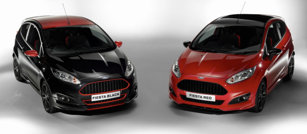 Ford Fiesta Red Edition i Black Edition