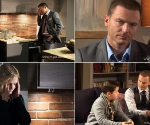 M jak MIŁOŚĆ. MARTA (Dominika Ostałowska), ANDRZEJ (Krystian Wieczorek), PIOTRUŚ (Hubert Zduniak)