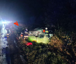 Baciuty. Tragiczny wypadek. 60-letni kierowca zmarł w szpitalu