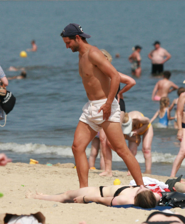 Bartosz Bereszyński i Mateusz Klich smażą się na plaży