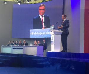 Kongres PiS w miejscowości Przysucha