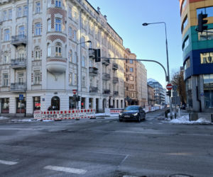 Przebudowa ul. Okrzei w Warszawie