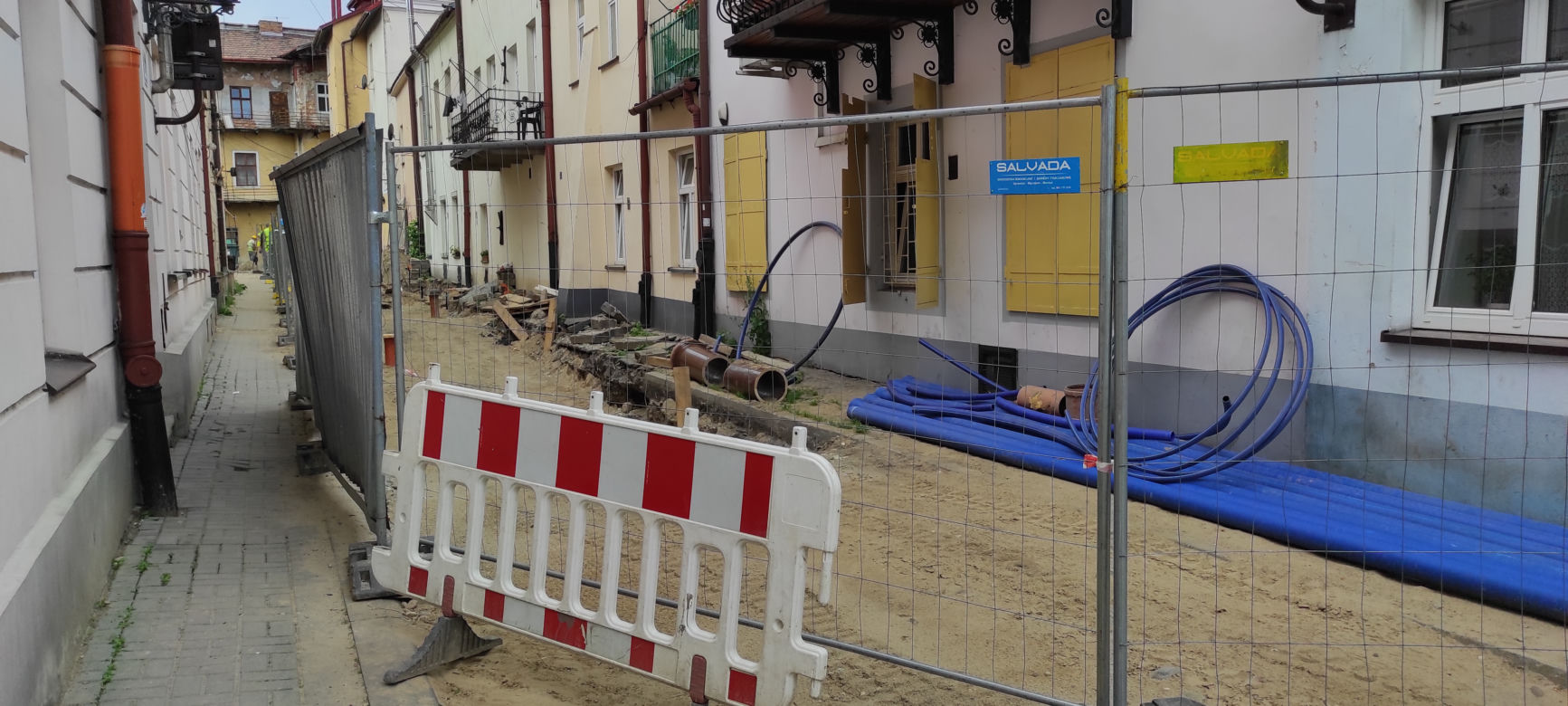 Trwa remont ul. Zakątnej w Tarnowie