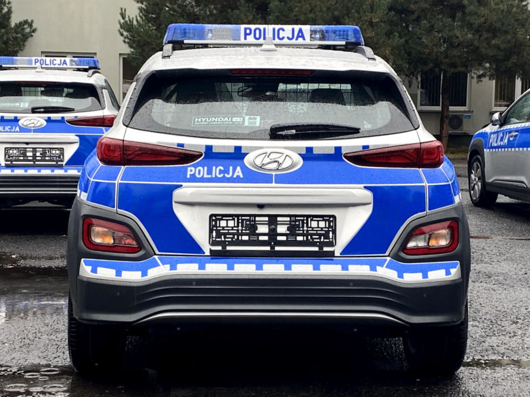 Elektryczne radiowozy Hyundai Kona Electric
