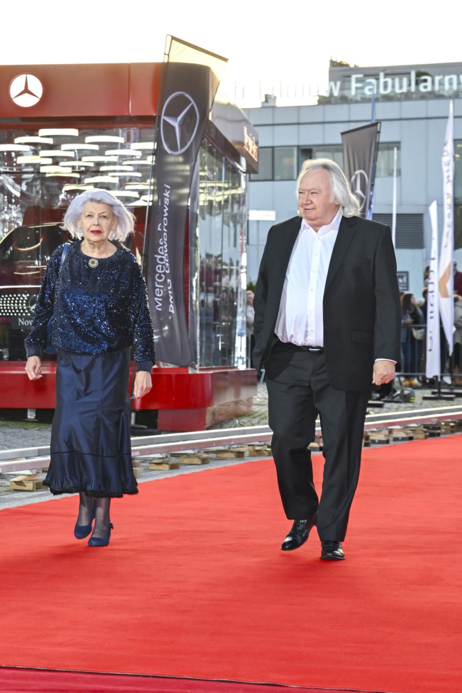 Gwiazdy podczas gali kończącej festiwal w Gdyni, wrzesień 2025 r.