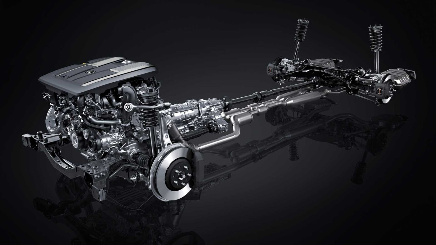Lexus LS lifting 2021 