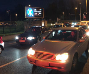 Drogowy paraliż na Gocławiu