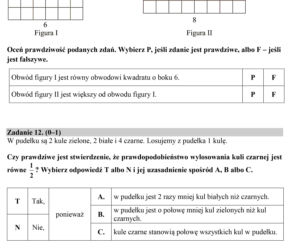 Egzamin gimnazjalny 2018 - część matematyczna