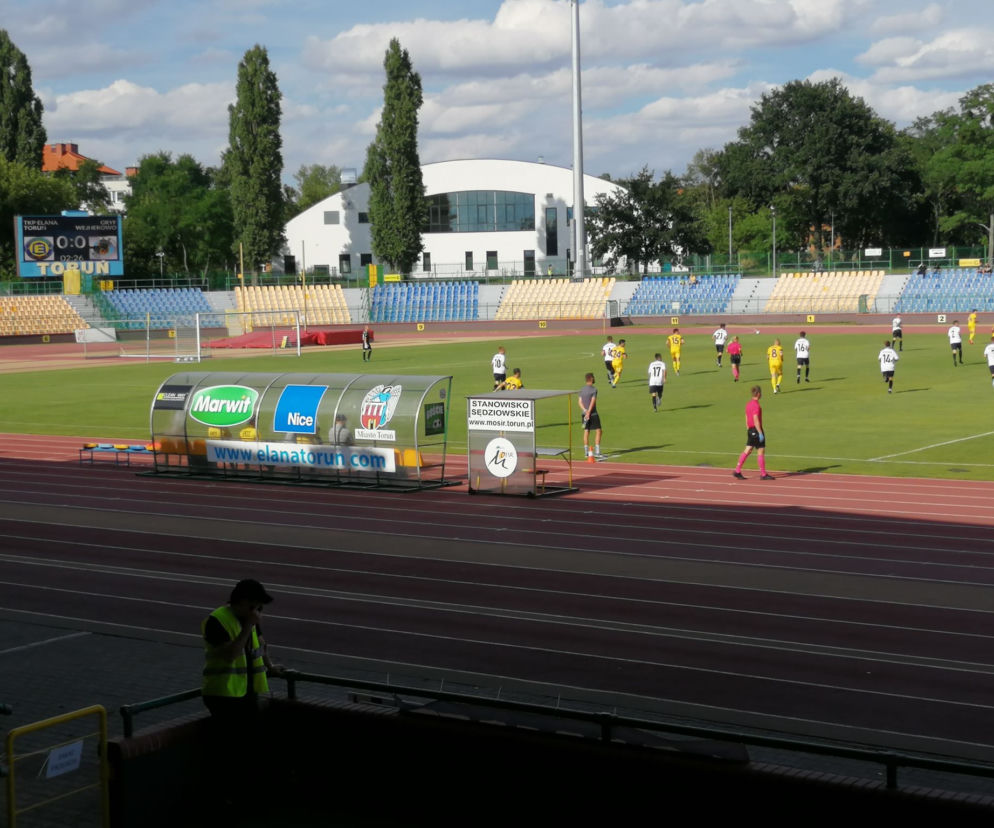 Elana Toruń - Gryf Wejherowo, zdjęcie ze Stadionu Miejskiego im. Grzegorza Duneckiego