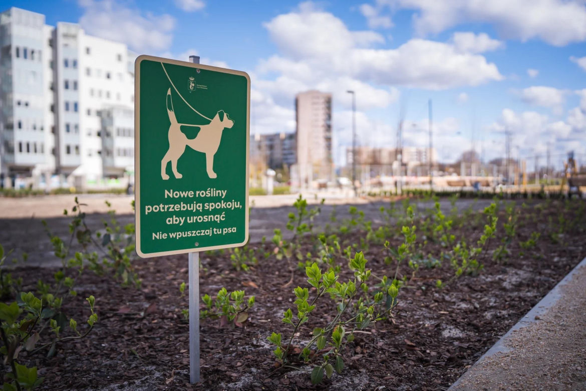 Pierwsza otwarta część parku nad Południową Obwodnicą Warszawy