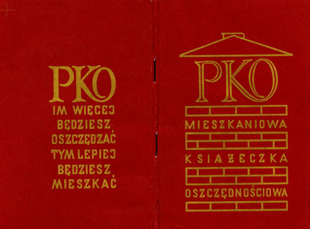 Książeczka mieszkaniowa PRL