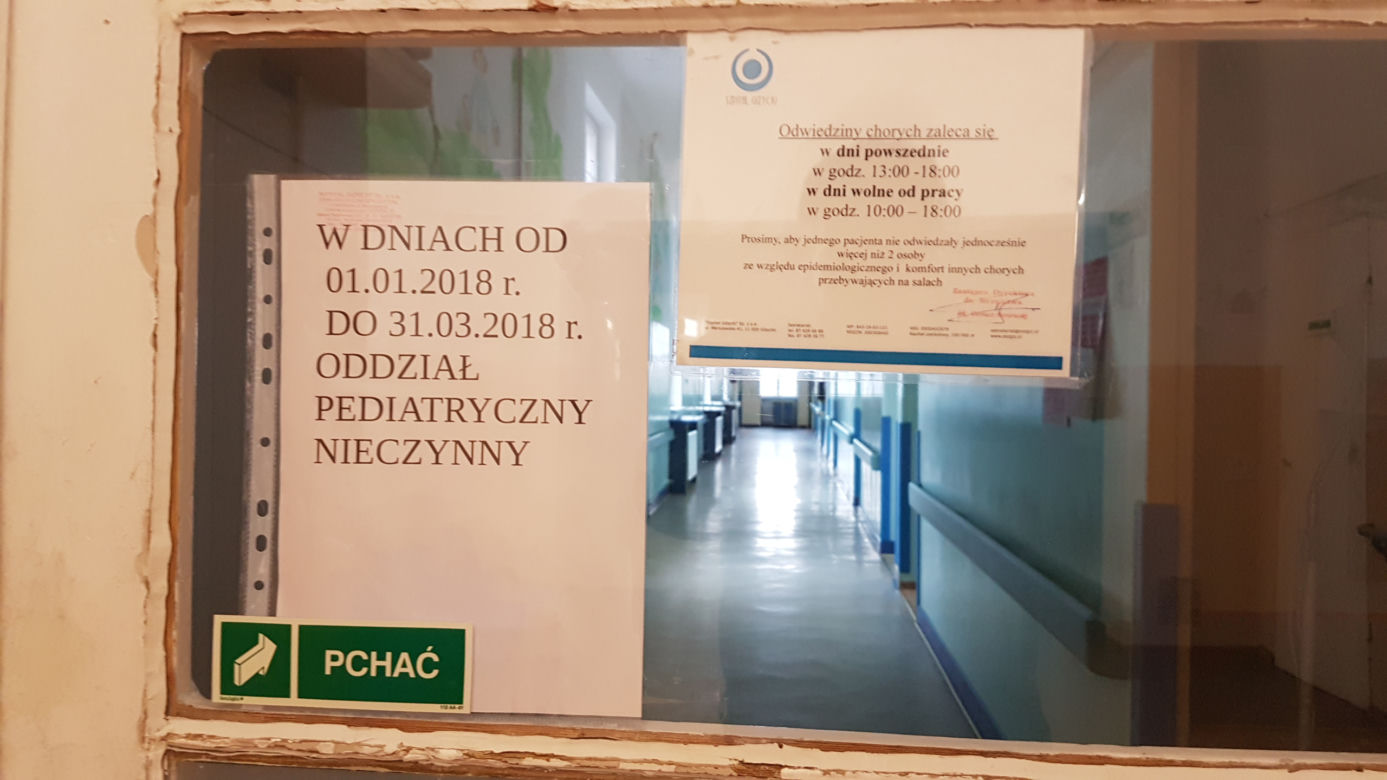 zamknięty oddział szpital Giżycko