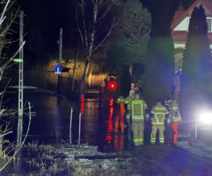 Wkra powyżej poziomu alarmowego. Na miejsce ruszyli strażacy