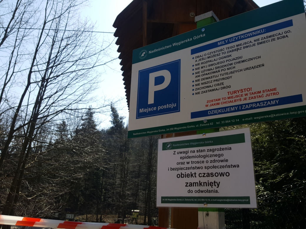 Ograniczenia w lasach. Parkingi i punkty postoju niedostępne dla turystów