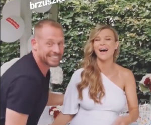 Joanna Krupa - baby shower
