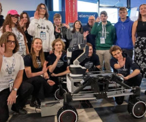 Studenci Politechniki Opolskiej testują swego marsjańskiego łazika!