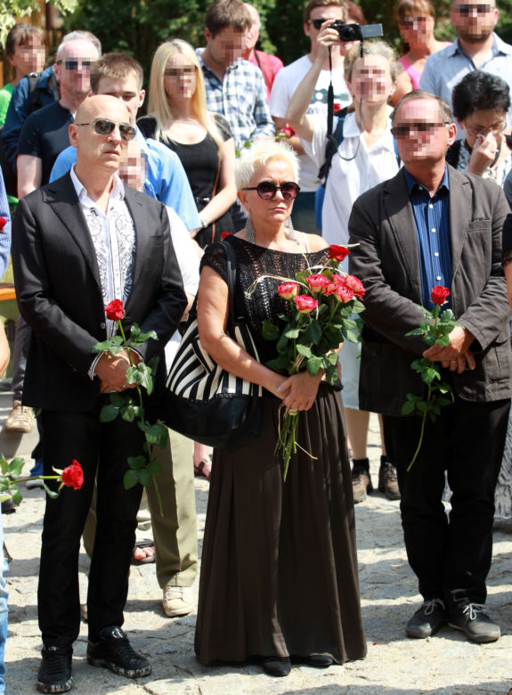 Kora nie przyjechała na pogrzeb męża