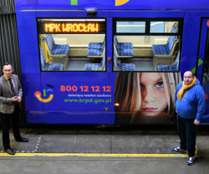 Wrocławski tramwaj będzie promował telefon zaufania dla dzieci