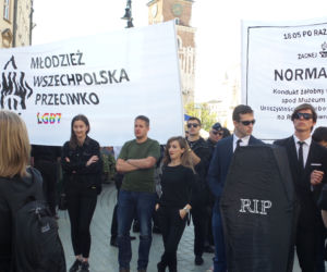 Zboczeńcy, wypier**lać.Manifestowali przeciwko Marszowi Równości 18.05.2019 w Krakowie