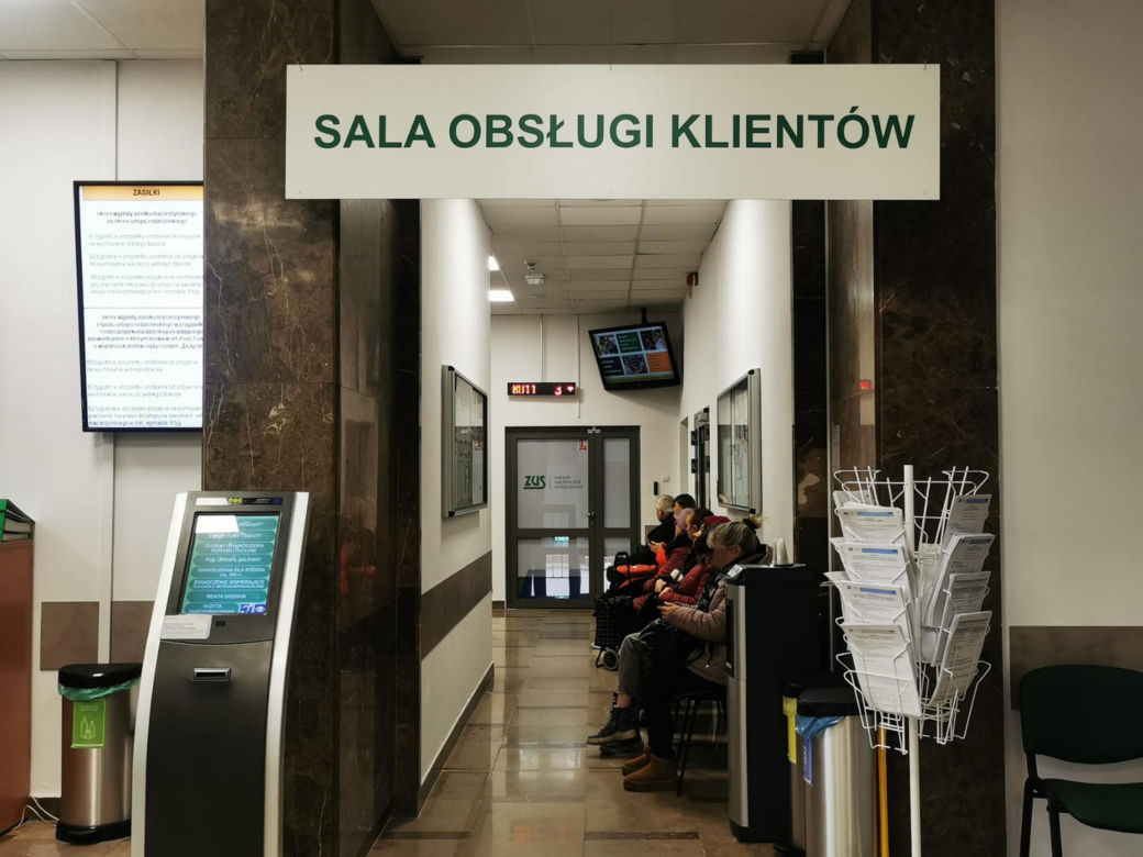 Kolejki w ZUS