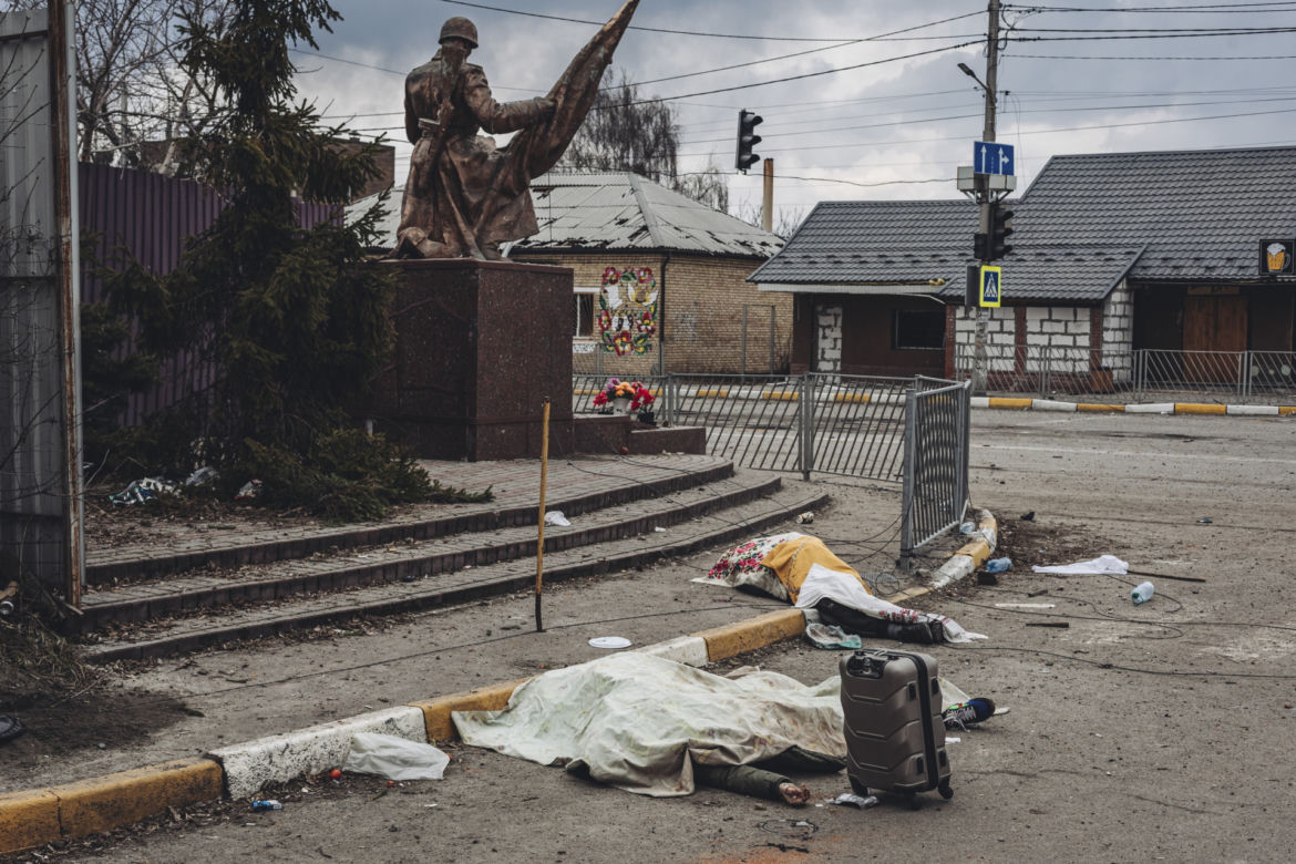 Ukraina. Zbombardowany Irpin