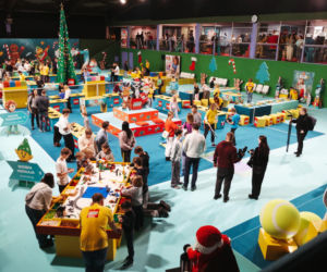 Iga Świątek bawiła się z dziećmi LEGO