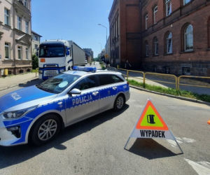 Groźny wypadek w Lęborku. Poszkodowana 3-latka w szpitalu