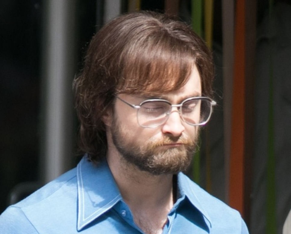 Daniel Radcliffe na planie 