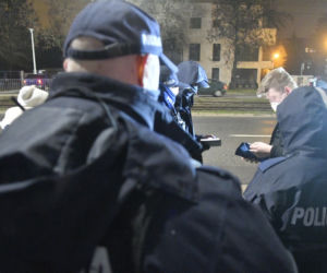 Protest pod domem Kaczyńskiego