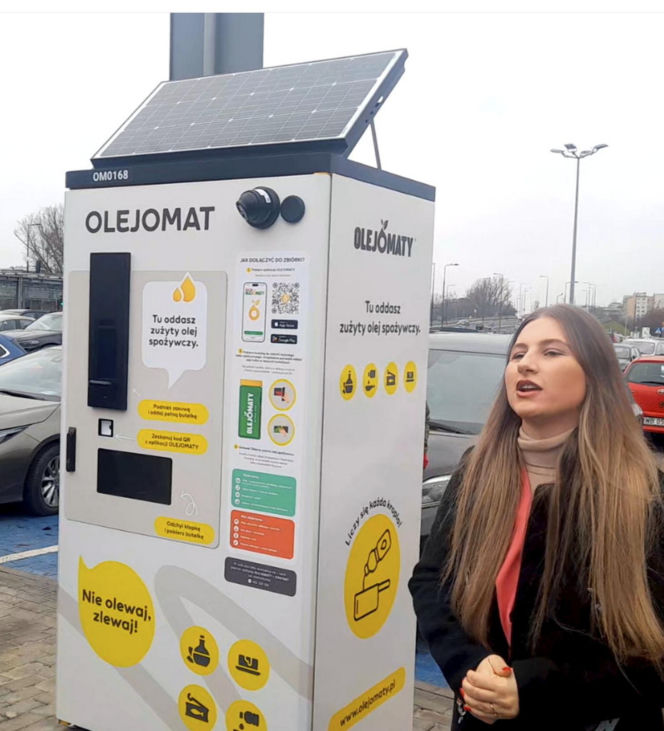 Pierwszy olejmat w Warszawie