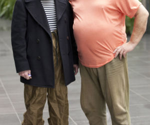 Świat według Kiepskich. Kapitan (Daniel Olbrychski), Ferdek (Andrzej Grabowski)