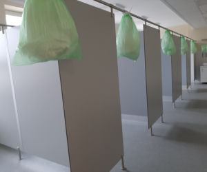 Szpital tymczasowy w Radomiu: wnętrza centrum rehabilitacji