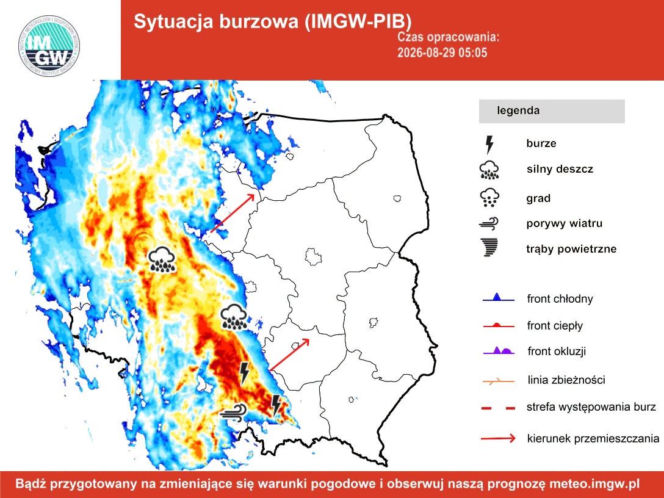 Alert RCB i wojsko w gotowości! Niebezpieczna pogoda w Polsce. Sprawdź ostrzeżenia!