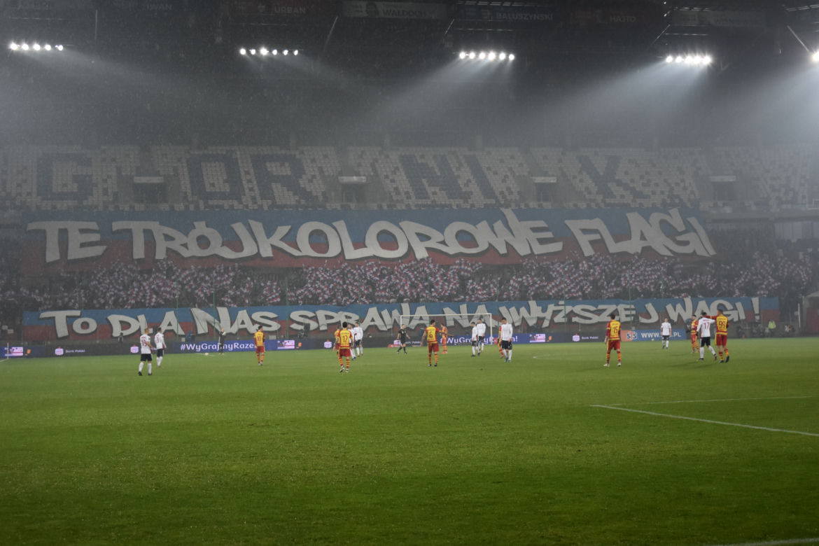 Górnik wygrywa wysoko na koniec roku. Jagiellonia pokonana na Arenie Zabrze [ZDJĘCIA KIBICÓW]