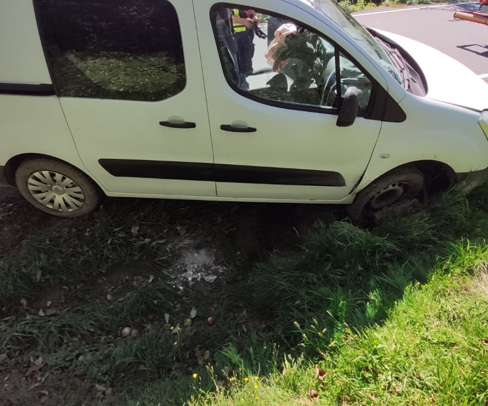 Kolizja spowodowana przez pijanego kierowcę koło Tarnowa