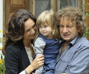 Ranczo. Lucy (Ilona Ostrowska), Dorotka (Weronika Kunka), Kusy (Paweł Królikowski) - wrzesień 2010 r.
