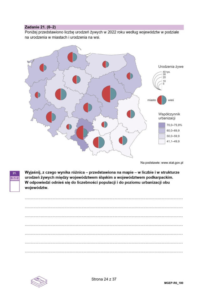 Matura 2026 geografia poziom rozszerzony - arkusz CKE