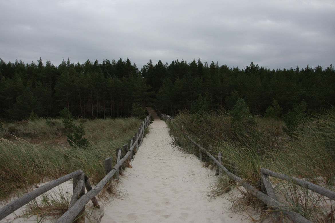 Wejście nr 48 plaża w Słajszewie