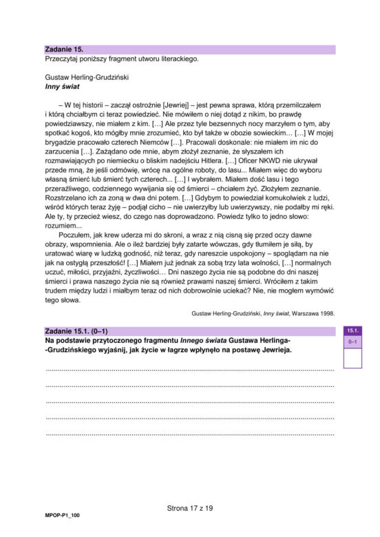 Matura 2026: polski 4.05.2026r. Arkusze CKE, poziom podstawowy [Formuła 2023]