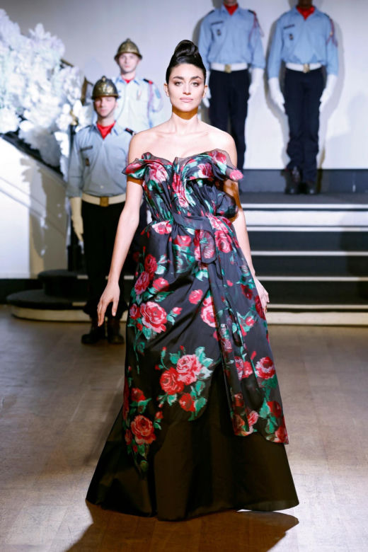 Franck Sorbier fashion show in Paris, Spring Summer 2026