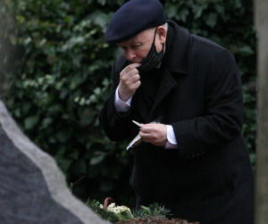 Jarosław Kaczyński w pierwszy dzień świąt