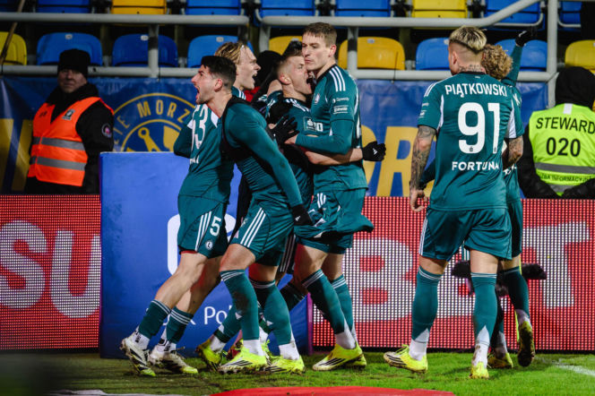 Arka Gdynia - Legia Warszawa: Zdjęcia z boiska