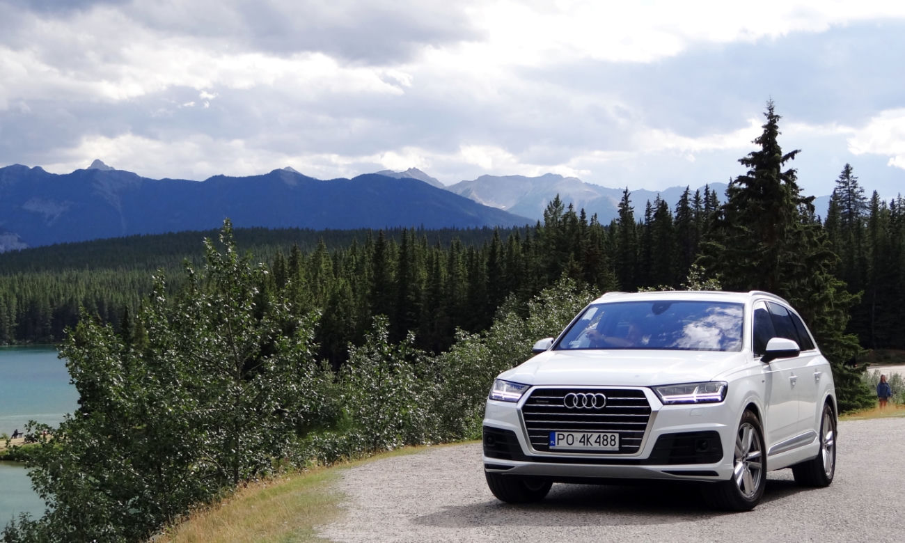 Audi Q7 - test na drogach Kanady