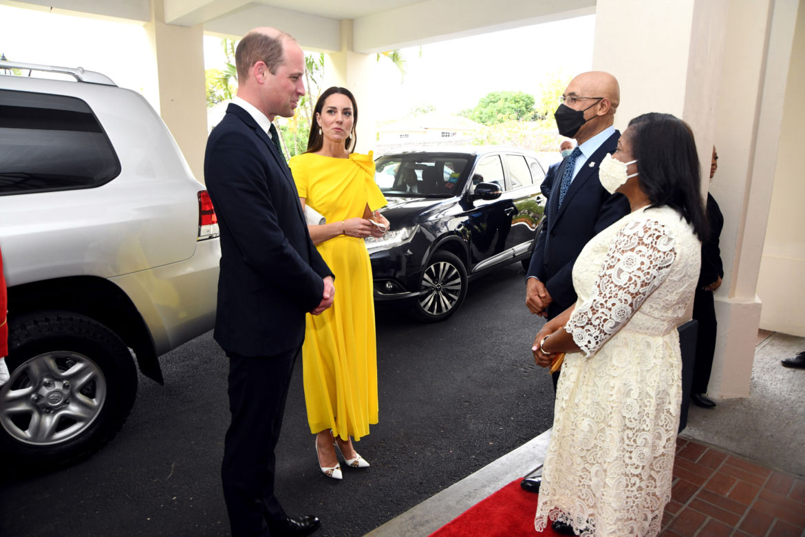 Książę William i księżna Kate z wizytą na Jamaice