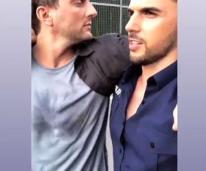 M jak miłość na planie: Bartek (Arek Smoleński), Rafał (Jakub Kucner) 