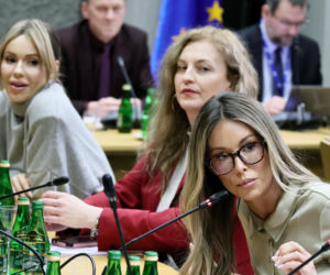 Doda, Małgorzata Rozenek-Majdan i Joanna Krupa w Sejmie