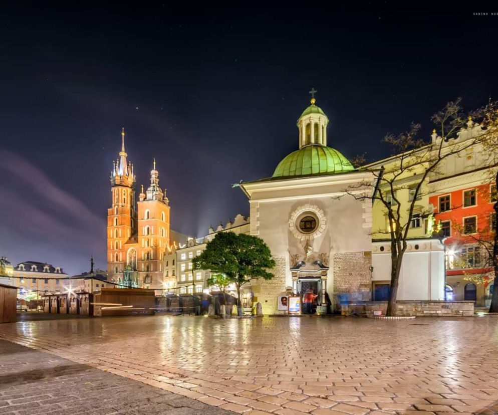 Rynek Główny w Krakowie w obiektywie Sabiny Nosalskiej [ZDJĘCIE DNIA]