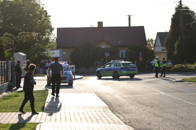 Pożar w powiecie wołomińskim