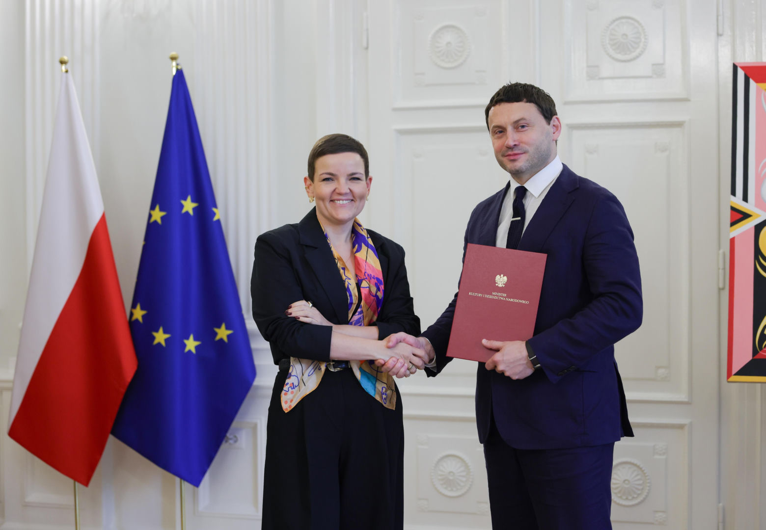 Łukasz Mieszkowski i Marta Cienkowska