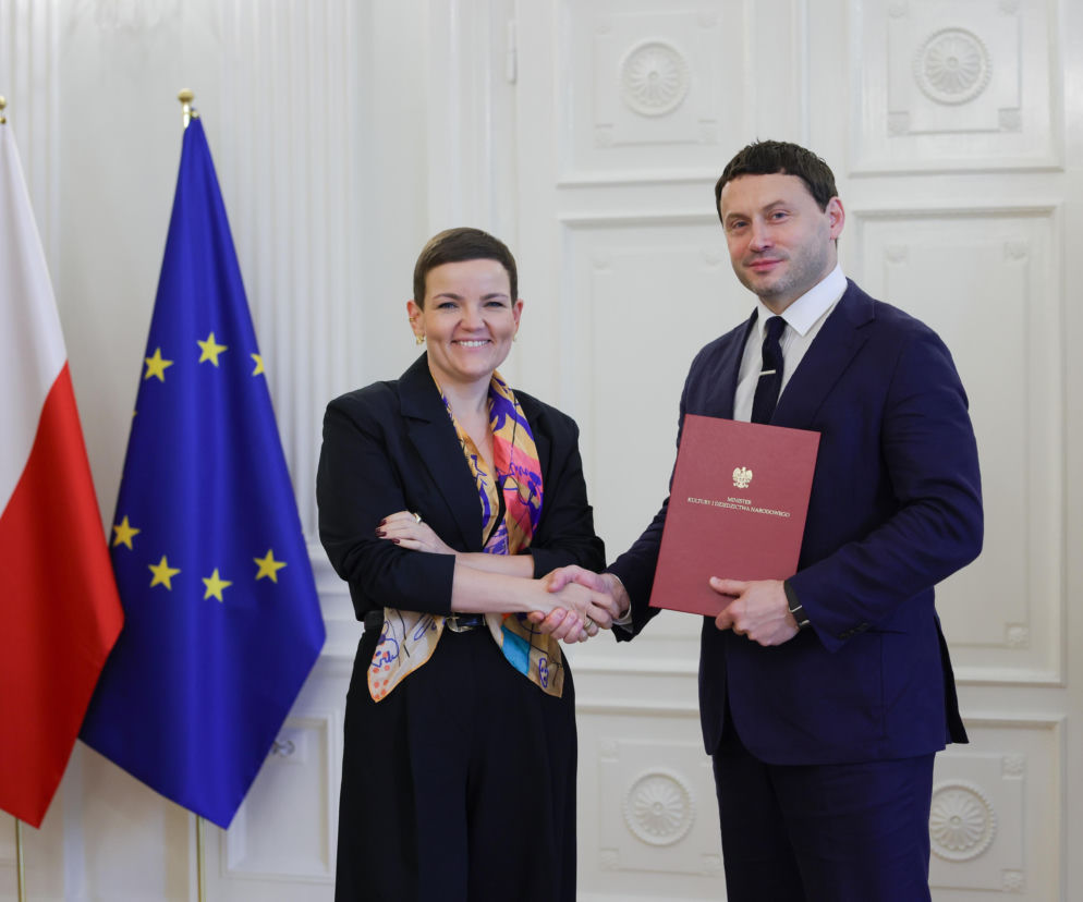 Łukasz Mieszkowski i Marta Cienkowska